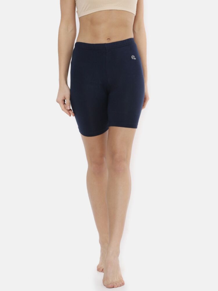 Women's Shorties in  in Cotton Stretch Fabric with Soft Waistband and Great Elasticity