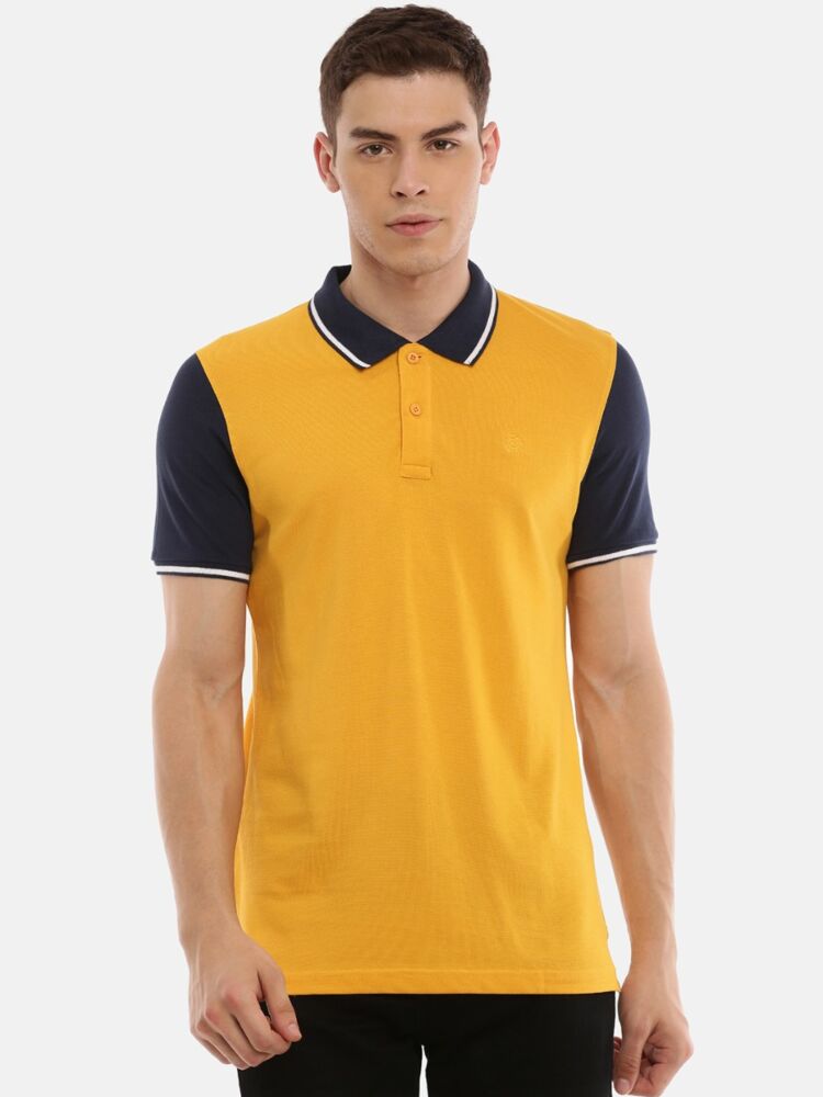 Macroman M-Series Men’s Premium Fashion Polo T-Shirt in Cotton Rich Pique Fabric, Half Sleeve Style