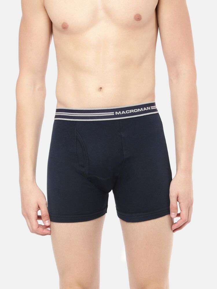 Men's Trunks Compact Cotton Body Hugging Classic Fit Outer Elastic with high stretch and Longer thigh coverage