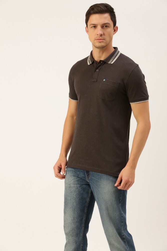 Macroman M-Series Men’s Smartz Basics Pique Polo T-Shirt (With Pocket) in Cotton Rich Pique Fabric, Half Sleeve Style