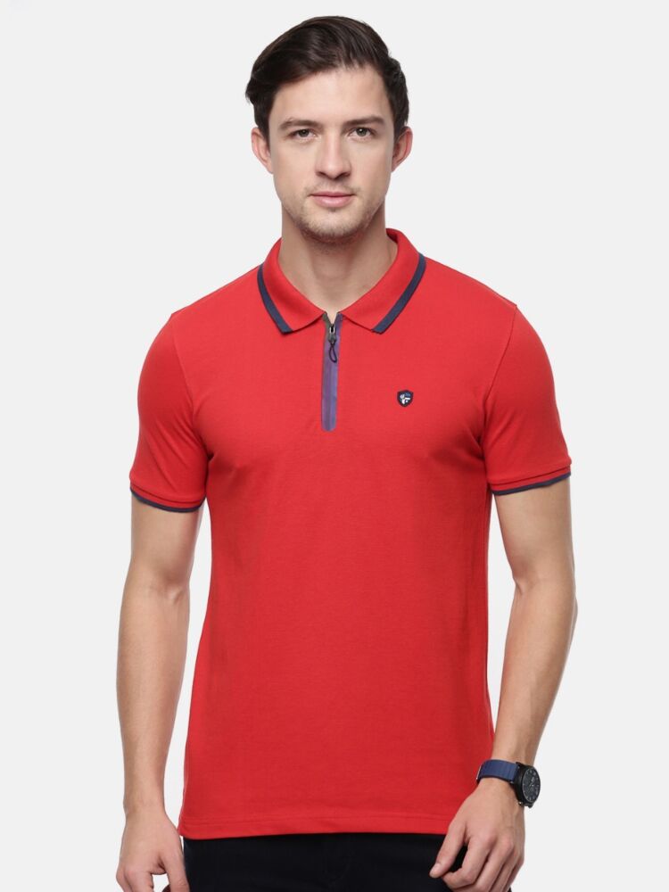 Macroman M-Series Men’s Stretch Fashion Pique Polo T-Shirt in 95% Cotton 5% Lycra Lycra Pique Fabric, Half Sleeve Style