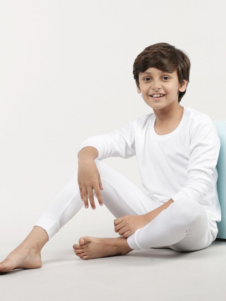 Cotton Rich Interlock Brushed Thermal Long Pants For Enhanced Warmth Retention