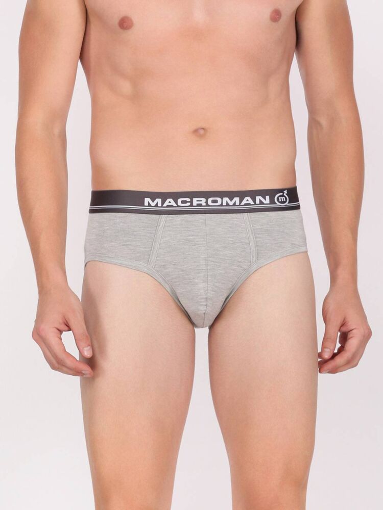 Men's Brief in Ultra-Soft Micromodal Spandex with Low Rise Fit and Concealed Binding for Maximum Comfort